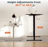 Превью Large Height Adjustable Standing Desk with Cable Management — Standing Desk, FitStand