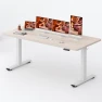 Превью Large Height Adjustable Standing Desk with Cable Management — Standing Desk, FitStand