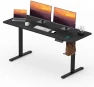 Превью Large Height Adjustable Standing Desk with Cable Management — Standing Desk, FitStand