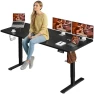 Превью Large Height Adjustable Standing Desk with Cable Management — Standing Desk, FitStand