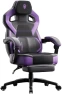 Превью PU Leather Gaming Chair with Footrest — Smart Chairs, Dowinx