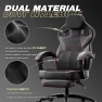 Превью PU Leather Gaming Chair with Footrest — Smart Chairs, Dowinx