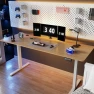 Превью Standing Desk, 71x31 Inch Height Adjustable Electric Sit Stand Desk, Ergonomic Rising Computer Table, Modern Lift Gaming... — Standing Desk, Shintenchi