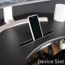 Превью Corner Electric Height Adjustable Cubicle Standing Desk Converter — Standing Desk, VIVO