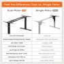 Превью Dual Motor Electric Standing Desk Frame — Standing Desk, Huuger