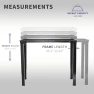 Превью Electric 4-Leg Dual Motor Standing Desk Frame — Standing Desk, VIVO