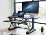 Превью Electric Standing Desk Converter for Dual Monitors — Standing Desk, Mount-It!