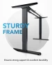Превью Electric Standing Desk Frame — Standing Desk, HUANUO
