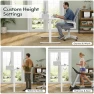 Превью Electric Standing Desk with 2 Drawers, Adjustable Height Computer Desk with Storage — Standing Desk, Homall