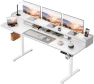 Превью Electric Standing Desk with 2 Drawers, Adjustable Height Computer Desk with Storage — Standing Desk, Homall
