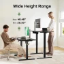 Превью Electric Standing Desk with Deeper Tabletop & 4 Memory Presets — Standing Desk, Marsail