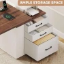 Превью Electric Standing Desk with Drawers — Standing Desk, Homiflex