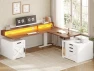 Превью Farmhouse L Shaped Standing Desk — Standing Desk, SEDETA