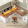 Превью Farmhouse L Shaped Standing Desk — Standing Desk, SEDETA