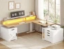 Превью Farmhouse L Shaped Standing Desk — Standing Desk, SEDETA