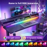Превью Gaming Standing Desk with LED Light — Standing Desk, OffiGo
