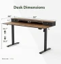 Превью Height Adjustable Electric Standing Desk with 2 Drawers and Splice Board — Standing Desk, Agilestic