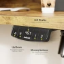 Превью Height Adjustable Electric Standing Desk with 2 Drawers and Splice Board — Standing Desk, Agilestic