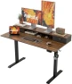 Превью Height Adjustable Electric Standing Desk with 2 Drawers and Splice Board — Standing Desk, Agilestic