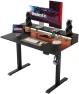 Превью Height Adjustable Electric Standing Desk with 2 Drawers and Splice Board — Standing Desk, Agilestic