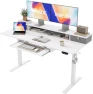 Превью Height Adjustable Electric Standing Desk with 2 Drawers and Splice Board — Standing Desk, Agilestic