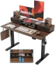 Превью Height Adjustable Electric Standing Desk with 2 Drawers and Splice Board — Standing Desk, Agilestic
