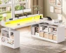 Превью L Shaped Electric Standing Desk, 63 inch — Standing Desk, SEDETA