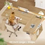 Превью L Shaped Electric Standing Desk with Drawers — Standing Desk, SEDETA