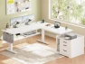 Превью L Shaped Electric Standing Desk with File Cabinet — Standing Desk, SEDETA