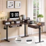 Превью L-Shaped Electric Standing Desk — Standing Desk, RedLemon
