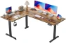 Превью L Shaped Standing Desk 63 x 55 inch Adjustable Height, Electric Corner Standing Desk, Sit Stand Computer Table with... — Standing Desk, Agilestic