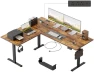 Превью L Shaped Standing Desk 63 x 55 inch Adjustable Height, Electric Corner Standing Desk, Sit Stand Computer Table with... — Standing Desk, Agilestic