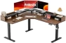 Превью L Shaped Standing Desk 63 x 55 inch Adjustable Height, Electric Corner Standing Desk, Sit Stand Computer Table with... — Standing Desk, Agilestic