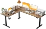 Превью L Shaped Standing Desk 63 x 55 inch Adjustable Height, Electric Corner Standing Desk, Sit Stand Computer Table with... — Standing Desk, Agilestic