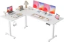 Превью L Shaped Standing Desk 63 x 55 inch Adjustable Height, Electric Corner Standing Desk, Sit Stand Computer Table with... — Standing Desk, Agilestic