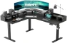 Превью L Shaped Standing Desk 63 x 55 inch Adjustable Height, Electric Corner Standing Desk, Sit Stand Computer Table with... — Standing Desk, Agilestic
