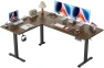 Превью L Shaped Standing Desk 63 x 55 inch Adjustable Height, Electric Corner Standing Desk, Sit Stand Computer Table with... — Standing Desk, Agilestic