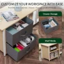 Превью L-Shaped Standing Desk with Drawers — Standing Desk, FLEXISPOT