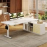 Превью L-Shaped Standing Desk with Drawers — Standing Desk, FLEXISPOT