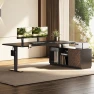 Превью L-Shaped Standing Desk with Drawers — Standing Desk, FLEXISPOT