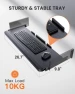 Превью Large Electric Standing Desk with Keyboard Tray — Standing Desk, ErGear