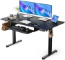 Превью Large Electric Standing Desk with Keyboard Tray — Standing Desk, ErGear