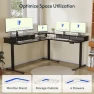 Превью Large L Shaped Standing Desk Electric Corner Table — Standing Desk, FLEXISPOT