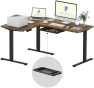 Превью Large L Shaped Standing Desk Electric Corner Table — Standing Desk, FLEXISPOT
