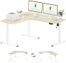 Превью Large L Shaped Standing Desk Electric Corner Table — Standing Desk, FLEXISPOT