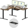 Превью Large L Shaped Standing Desk Electric Corner Table — Standing Desk, FLEXISPOT
