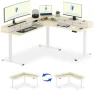 Превью Large L Shaped Standing Desk Electric Corner Table — Standing Desk, FLEXISPOT