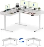 Превью Large L Shaped Standing Desk Electric Corner Table — Standing Desk, FLEXISPOT
