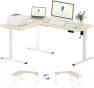 Превью Large L Shaped Standing Desk Electric Corner Table — Standing Desk, FLEXISPOT