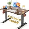 Превью One-Piece Standing Desk 48 x 24 Electric Height Adjustable Computer Desk — Standing Desk, CubiCubi